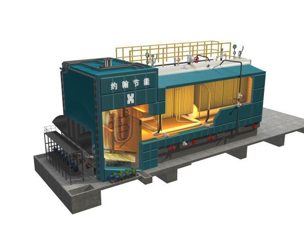 约翰节能高温气化生物质锅炉
